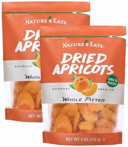 Nature's Eats Dried Apricots 4oz (Pack of 2)