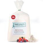 Weaver's Country Market Bulk Fruit Pectin Powder for Jam and Jellies - Made in USA Pectin for Canning Jelly, Cost Effective Pectin for Canning Jam (5 Lb. Plastic Bag)