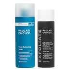 Paula's Choice Restore + Clear - Skin Balancing Toner & 2% BHA Liquid Exfoliant - Unclogs Pores & Tackles Blackheads - with Salicylic Acid & Vitamin B3 - Combination to Oily Skin
