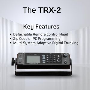Whistler TRX-2 Digital Police Scanner – Desktop Mobile Radio Receiver
