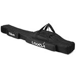 Lixada 3 Layers Fishing Pole Bag Portable Folding Rod Carry Case Fishing Reel Tackle Storage Bag Case Storage Bag Organizer