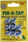 Fix-A-Tap Nylon/Duro Tap Valves, 13 mm (Pack of 8)