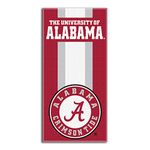 The Northwest Company Alabama Crimson Tide Zone Read Beach Towel, 30" x 60"