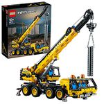 LEGO 42108 Technic Mobile Crane Truck Toy, Construction Vehicles Building Set