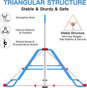 EVERYMILE Adjustable Gymnastics Bar – Height Adjustable Training Equipment