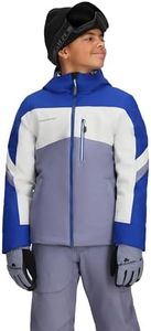 Obermeyer Fleet Jacket - Teen Boys - Grey Steel - Size XL