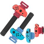 Upgraded Wrist Bands for Just Dance 2024 2023 2022 and for Zumba Compatible with Nintendo Switch & OLED Model, Adjustable Wrist Strap Accessories for Switch/OLED Joy-con, 2 Pack for Kids and Adults