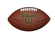 WILSON NFL Super Grip Composite Junior Football Brown, Junior (Age 9-12)