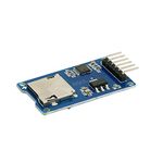 MicroSD Card Reader Module Micro SDHC Mini TF Card Adapter Break Out Boards for Arduino Mega Data Loggers for Arduino Nano Esp8266 nodeMCU Raspberry Pi (Pack of 2)