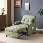 VINGLI Sofa Bed Chair Recliner, 3-i