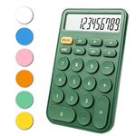 VEWINGL Standard Calculator 12 Digit,Desktop Large Display and Buttons,Calculator with Large LCD Display for Office,School, Home & Business Use,Automatic Sleep,with Battery