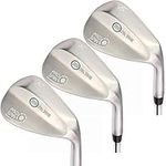 Ram Golf Pro Spin 3 Wedge Set - 52° Gap, 56° Sand, 60° Lob Wedges - Lady Flex, Right Hand, Graphite Shaft