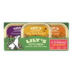 Lily's Kitchen Natural Adult Wet Dog Food Trays Weekend Favourites Mixed Pack 6 x 150g