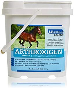 Uckele Arthroxigen Pellets - Joint Supplement Formula for Horses - Eqiune Vitamin & Mineral Supplement - Competition Ready - 5 Pound (lb)