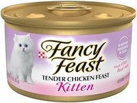 Purina Fancy Feast Kitten Tender Chicken Feast Wet Kitten Food Pate - (Pack of 24) 3 oz. Cans