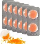 12 Pcs Hearing Aid Dryer Capsules, Drying Dehumidifier Caps Hearing Aid Accessories for Phonak, Starkey and Unitron Charger Case or Any Hearing Aid Case Supplies That can Store Dry Capsules (3Garm)