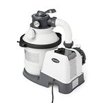 INTEX SX1500 Krystal Clear Sand Filter Pump for Above Ground Pools: 1500 GPH Pump Flow Rate – Improved Circulation and Filtration – Easy Installation