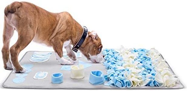 Fida Dog Snuffle Mat for Small Medium Large Breed, Puppy Treat Feeding Mat for Foraging, Training Mats Pet Activity/Toy/Play Mat, Machine Washable- Perfect for Stress Release,