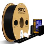 Eono Conductive PLA Filament 1.75 mm for 3D Printer & 3D Pen 1 kg (2.2 lbs) Black.