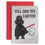 You are my father farter - Fathers day Card - lockdown birthday cards for him birthday cards - Quarantine fathers day card - Fathers day card from daughter or son - Funny best dad - A5