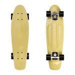 Retrospec Quip Skateboard 27" | Classic Retro Plastic Cruiser Complete Skateboard | Compact Board w/Grippy, Molded Waffle Deck