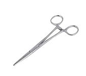 WUWYOUWL Hemostat Forceps, Stainless Steel Dog Cat Pet Scissors Ear Hair Clamp Fishing Scissors Tools (12.5cm Straight)