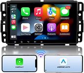 Eonon Wireless CarPlay Car Stereo Receiver Compatible with GMC Sierra Yukon Chevrolet Silverado Buick, 8 Inch Android Auto Touchscreen Headunit, Android 10, 2G+32GB-Q80SE