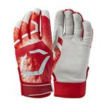 EvoShield Daze Adult Batting Gloves - Scarlet, 2X-Large