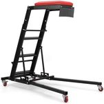 Garage Shop Creepers, Engine Creeper 42.5"-64.8", 400 LBS Capacity High Top Creeper, 4 Swivel Caster Wheels, Padded Deck, Creeper for Home Garage, Workshop Repair Maintenance