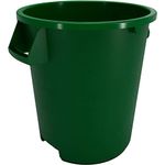 SPARTA Bronco Round Waste Bin Trash Container 10 Gallon - Green