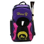 Playdo Equestrian Horse Riding Helmet Gear Bag Backpack for Adult Kids Youth