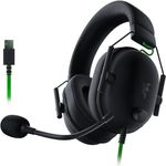 Razer BlackShark V2 X USB Wired Esports Gaming Headset: 7.1 Surround Sound - 50mm Drivers - 240g Lightweight Build - Noise Cancelling Mic - Hybrid Memory Foam Cushions - Black-RZ04-04570100-R3M1