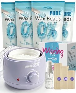 Waxfans Waxing Kit for Women, Mini Wax Pot & Face Wax Kit with Temp Control