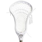 Silverfin Lacrosse Head Camber Strung Attack/Midfield (White)