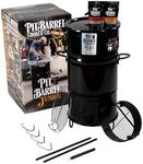 Pit Barrel Cooker 14 in. Pit Barrel Junior Charcoal Smoker Package Black PKG1001J