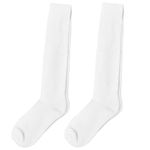 LEONARK 2 Pairs of Fencing Socks For Epee, Sabre and Foil - Cotton Protective Fencing Stockings for Unisex Child and Adult