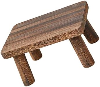 Veemoon Taburete Pequeño Cuadrado Taburete De Madera Taburete para Los Pies Taburete para Orinal De Baño Soporte De Maceta De Madera Taburete De Cama Marco De Lavabo Niño Planta En Maceta