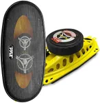 Pyle Car Three Way Speaker System - Pro 4x10 Inch 300 Watt 4 Ohm Mid Tweeter Component Audio Sound Speakers for Car Stereo w/ 45 Oz Magnet, 2.45” Mount Depth Fits Standard OEM - Pyle PLG41.3 (Pair)