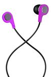 Maxell 199730 Bass 13 Heavy-Bass in-Ear Earbuds with Microphone (Purple)