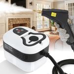 WICHEMI Steam Cleaner Handheld High Pressure Steam Cleaner Portable Steamer for Cleaning 1500W Electric Steam Cleaning Machine for Home Kitchen Auto Car Detailing (White)
