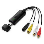 Easy Capture USB Video Capture Adapter VCR, Camcorders, VHS, PAL, DVD, Audio to PC S-Video Windows PC