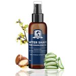 The Beard Story After Shave Lotion for Men for Soothing & Calming, Fights Shaving Irritation, Non-Sticky Formula Enriched with Aloe Vera & Peppermint 50g