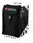 Zuca SIBO032 Sport Insert Bag Obsidian Black Logo Embroidery in Red White 89055900032