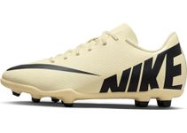 NIKE Vapor 15 Club Soccer Shoe, Lemonade/Black, 5 UK