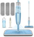 Spray Mops Wet Mops for Floor Cleaning - MEXERRIS Microfiber Dust Mop with 3X Washable Pads Floor Mop with Sprayer Wood Floor Mops Commercial Home Use for Wood Floor Hardwood Laminate Ceramic Tiles