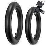 BOB Stroller Front & Rear Tire Tube Replacement for Inner Tubes for BOB Jogging Strollers [12.5" and 16"] 2-Pack - Wayfinder, Alterrain, Revolution Flex/Pro/SE, Strides, Ironman & All Duallie Joggers