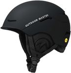 OutdoorMaster ELK MIPS Ski Helmet - Snow Sport Helmet Snowboard Helmet for Men Women & Youth