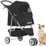 BestPet 3 Wheels Pet Stroller Dog S