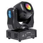 Moving Head Lights 80W LED Stage Lights 8 GOBO Rainbow DJ Lights Disco Lights 8 Colors and 8 Half Colors 9/11 Channels LED Strobe Lights DMX512 Control for Disco KTV Club Party Wedding