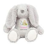 Personalised Easter Bunny with Name, Custom Easter Gift, Easter Bunny Soft Toy, Baby Easter Gift, New Baby Gift, Easter Gift for Babies, Easter Bunny Teddy